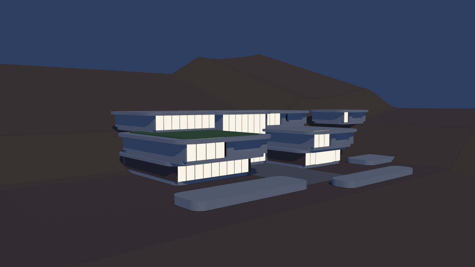 From two photos to a 3D house in fifteen seconds